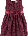 Carter's Lace Dress w/ Diaper Cover (Baby) - Red-18 Months