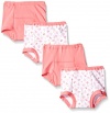 Gerber Baby and Toddler Girls' 4 Pack Training Pants