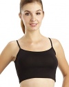 ANNY Women's Basic Stretch Cropped Camisole