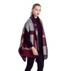 Final Bliss Europe and American Plaid Imitation Cashmere Shawls Scarf