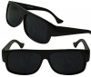 Super Dark OG Classic Mad Dogger Original Locs Style Sunglasses