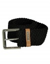 Ralph Lauren Woven Belt, Black, Small
