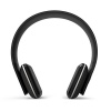 LeMe ako-zic-00 EB20A Wireless Ergonomic Bluetooth 4.0 Over Ear Headphone with Built-in Mic and 12 Hour Battery, with Noise Reduction and Echo Cancellation, Perfect Headset, Black
