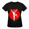 Sloth Karate Cool T Shirts For Women Crew Neck