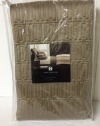 Hotel Collection WIDE STRIPE Quilted Queen Coverlet Bronze