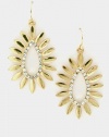 Trendy Fashion Jewelry Floral Crystal Dangle Earring By Fashion Destination