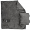Simplicity Snooze Nap Travel Blanket & Pillow Set Great for Airplaine/Car/Train