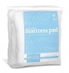ExceptionalSheets Cal King Plush Mattress Pad with Fitted Skirt