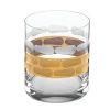 Michael Wainwright 850609 4 H Truro Gold Double Old Fashion Whiskey Glass