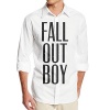 Memoy Fall Out Logo Boy Men's Long Sleeve Casual T-shirt L White