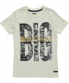 Sean John Big Boys' Gold Dream T-Shirt - off white, 14 - 16