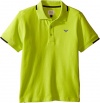 Armani Junior Boy's Classic Polo (Toddler/Little Kids/Big Kids) Lime Polo Shirt 4T Toddler