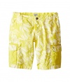 Armani Junior Boy's Hawaiian Shorts (Toddler/Little Kids) Sun Shorts 6 Little Kids