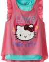 Hello Kitty Girls' Sugar Glitter-Knit Top