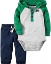 Carter's Baby Boys Bodysuit Pant Sets 121g842, Green, 9M