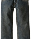 Lee Little Boys' Premium Select Relaxed Fit Straight Leg Jean, Bronze Handsand, 7/Regular