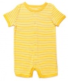 Leveret Short Sleeve Snap Up Romper 100% Cotton Variety of Colors (3-24 Months)