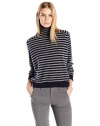 Vince Women's Breton-Stripe Sweater
