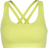 STRYK Women's Premium Active Support Yoga Crossfit Gym Sports Bra (Large, Electric Green)