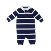 Polo Ralph Lauren Infant Boys Rugby Striped Coverall 9M