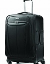 Samsonite Luggage Silhouette Sphere Expandable 25 Inch Spinner, Black, One Size
