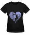 Tsuyokiss women's The Heart of The Sky simple tee shirt