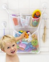 Tub Cubby Bath Toy Organizer with Multiple Pockets + Bonus of 4 Heavy Duty Lock Suction Cups and Durable Mold Resistant Mesh Washable + Guarantee