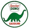 Sinclair Dino Gasoline Tin Sign 12 x 12in