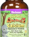 Super Earth Rainforest Animalz Calcium Magnesium & Vitamin D3 Natural Vanilla 90 chewables