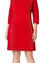 Calvin Klein Women's Plus Studded Sweater Dress