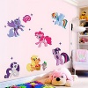 Sunnicy 3d Cartoon Wall Stickers for Kids Rooms Home Decoration Wall Decal Wall Sticker with a Pink Box