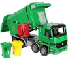 Click N' Play Friction Powered Garbage Truck Toy with Garbage Cans Vehicle
