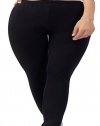 Zando Womens Warm Plus Size Leggings Stretchy Opaque Pants Winter Thick Tights