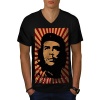 Che Guevara Star Famous Person Men NEW S-2XL V-Neck T-shirt | Wellcoda