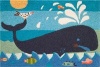 Jellybean Whale & Friends Area Rug