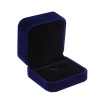 COSMOS Blue Color Velvet Necklace Pendant Box Jewelry Box