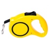 Imesun Training Dog Retractable Leash - Pet Supplies for Dogs Leashes with 9-Feet Nylon Rope, Dog Training Leash Hand Grip, Flexi Dog Leash One Button Brake & Lock for Small, Medium Dogs Cat (Yellow)