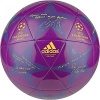 adidas Performance Champion's League Finale Capitano Soccer Ball, 2016 Shock Purple/Purple/Solar Gold, Size 4