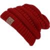 Hat 100% Acrylic Unisex Winter hat warm (US Seller)Red _New Super Cute Thick Cap