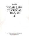 Vocabulary from Classical Roots Test