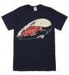 Led Zeppelin Legends Union Jack T-Shirt - Navy