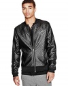 G by GUESS Men's Keef Varsity Jacket