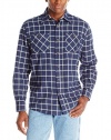 Wrangler Authentics Mens Long-Sleeve Flannel Shirt