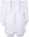 Carter's Unisex Baby White Multi-Pack Bodysuits 126g386, 24 Months