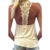 Women's Tops, Laimeng Summer Casual Lace Sleeveless Vest