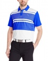 Puma Golf Men's Short Sleeve Pattern Block PC Polo