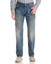 DKNY Jeans Men's Left Hand Twill Soho Straight Jean