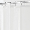 InterDesign Mildew-Free PEVA 3 Gauge Shower Liner, Long 72 x 84, Clear