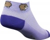 SockGuy Women's Porcupine Sock: Purple; SM/MD