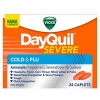 Vicks DayQuil Severe Cough Cold and Flu Relief, 24 Caplets
